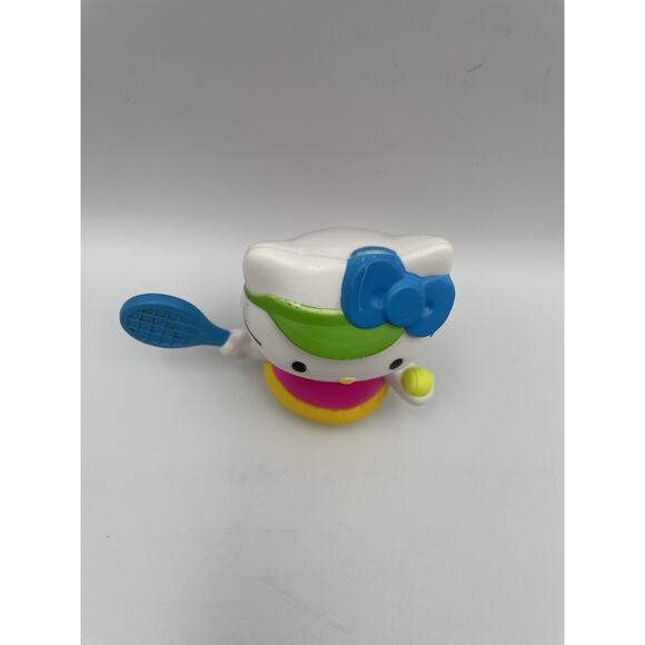 2013 Hello Kitty Loves Playing Tennis 3" McDonald's Action Figure #3 Sanrio - Picture 2 of 7